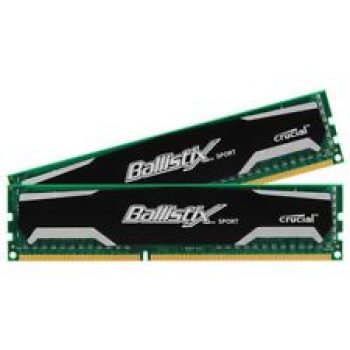 8GB-Kit Crucial Ballistix Sport Series DDR3-1600, CL9