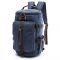 ZHANGOR Canvas Herren Weekend Reisetasche Rucksack, Outdoor-Freizeit Urlaub Reisetasche