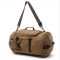 ZHANGOR Canvas Herren Weekend Reisetasche Rucksack, Outdoor-Freizeit Urlaub Reisetasche