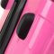 Zwillingsrollen 2048 Pink Gepäckset Taschen Reisekofferset Kofferset Trolley Set